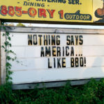 Nothing says America like bbq